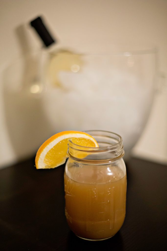 Sparkling Spiced Apple Cider Cocktail | The Everyday Hostess